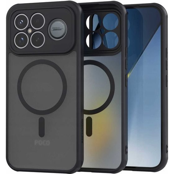 Spacecase Hybrid Mag Poco F8 Ultra black - (5905719138462)