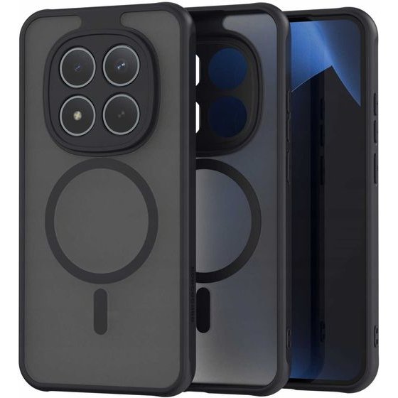 Spacecase Hybrid Mag POCO M8 Pro 5G//RM Note 15 Pro+ 5G black - (5905719138981)