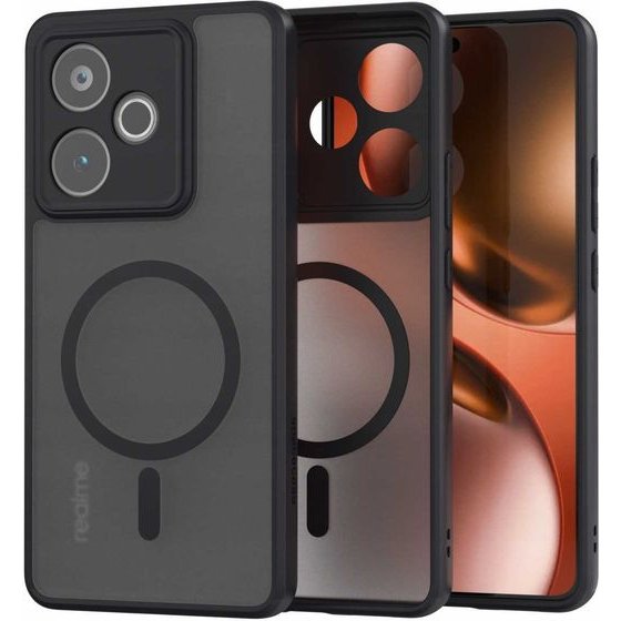 Spacecase Hybrid Mag Realme GT 7/7T black - (5905719129118)