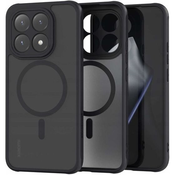 Spacecase Hybrid Mag Xiaomi 15T black - (5905719132774)