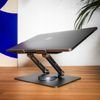 Spacecase Laptop aluminium stand 360 gray - (5905719117122)