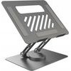 Spacecase Laptop aluminium stand 360 gray - (5905719117122)