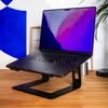 Spacecase Laptop aluminium stand black - (5903943294701)