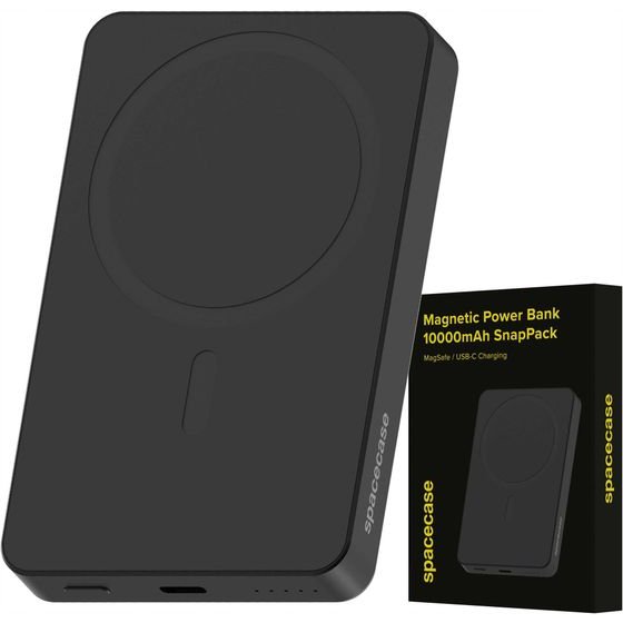 Spacecase Powerbank 10000mAh SnapPack 20W PB04-B black - (5905719131647)