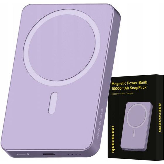 Spacecase Powerbank 10000mAh SnapPack 20W PB04-P purple - (5905719131708)