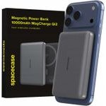 Spacecase Powerbank MagCharge Qi2 10000mAh Gray - (SCPBMC-S1-BK)