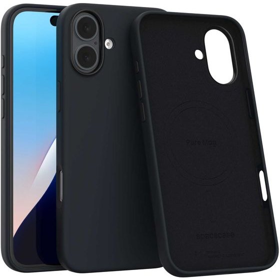 Spacecase Pure Mag iPhone 16 Plus black - (5905719112264)