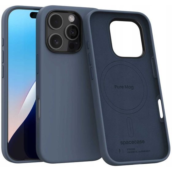 Spacecase Pure Mag iPhone 16 Pro dark blue - (5905719112288)