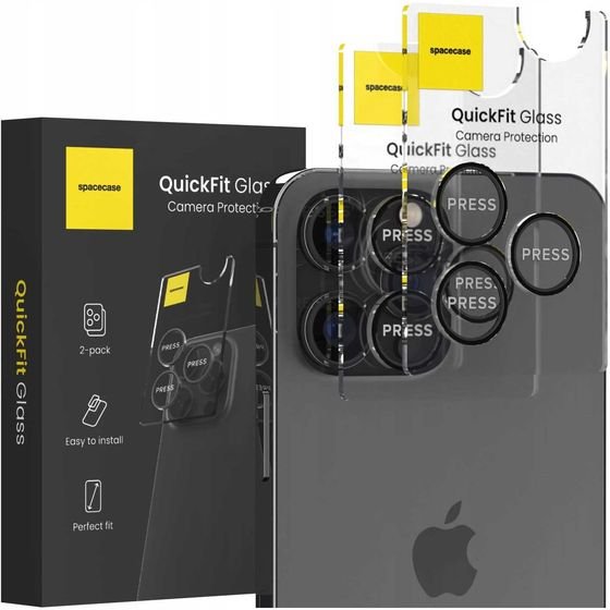 Spacecase QuickFit Camera iPhone 13 Pro/13 Pro Max black - (5905719112615)