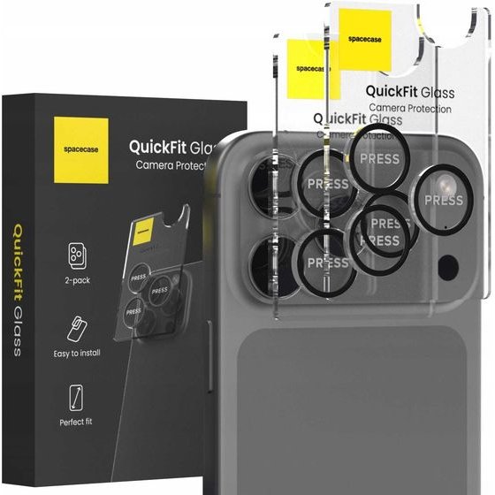 Spacecase Quickfit Camera iPhone 17 Pro / 17 Pro Max black - (5905719131739)