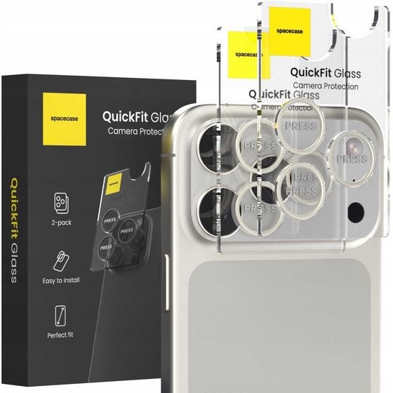 Spacecase Quickfit Camera iPhone 17 Pro / 17 Pro Max silver - (5905719131746)