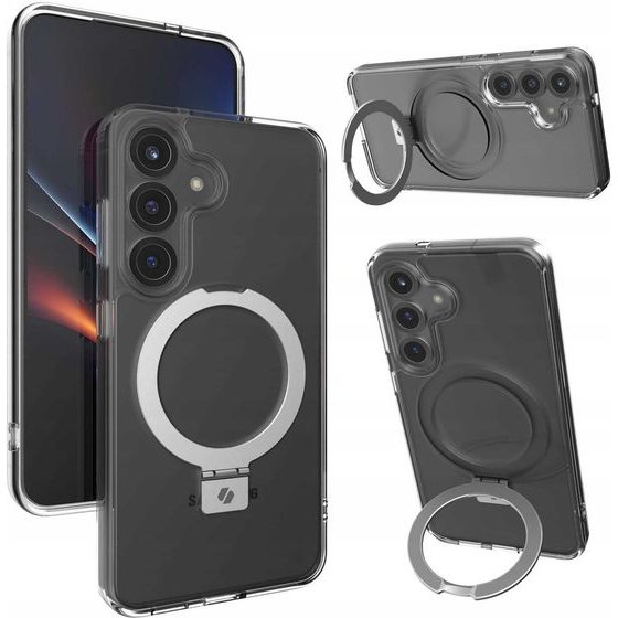 Spacecase Ring Pro Galaxy S25 clear - (5905719114091)