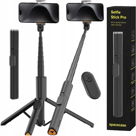 Spacecase Selfie Stick Pro ST11-B black - (5905719129392)