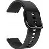 Spacecase Silicone Band 20mm black - (5903943240418)