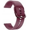 Spacecase Silicone Band 20mm dark red - (5903943240388)