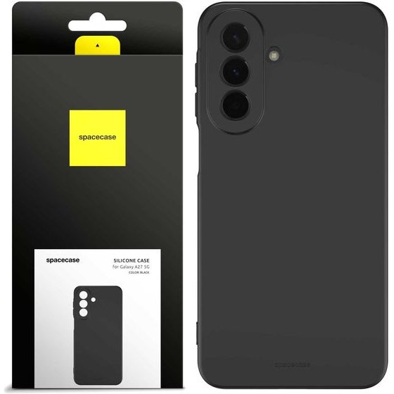 Spacecase Silicone Case 2.0 Galaxy A27 5G black - (5905719141295)