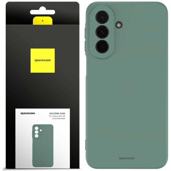 Spacecase Silicone Case 2.0 Galaxy A27 5G dark green - (5905719141318)