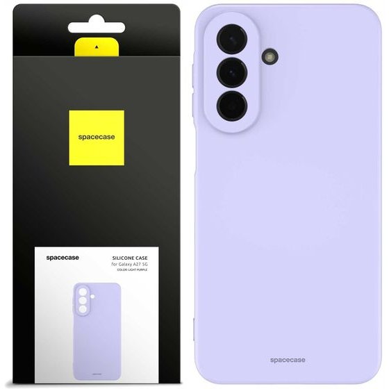 Spacecase Silicone Case 2.0 Galaxy A27 5G light purple - (5905719141325)