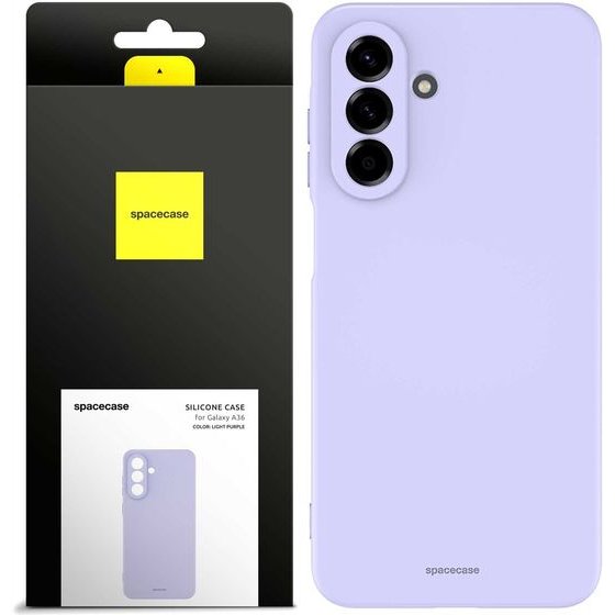 Spacecase Silicone Case 3.0 Galaxy A36 light purple - (5905719117405)