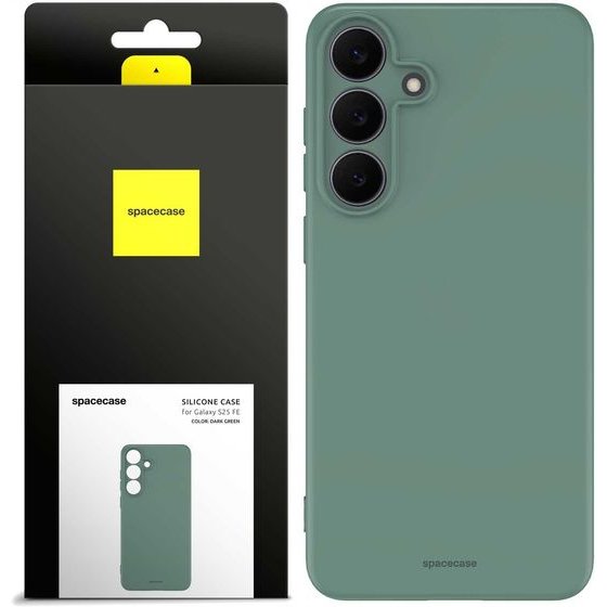 Spacecase Silicone Case 3.0 Galaxy S25 FE dark green - (5905719132699)