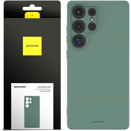 Spacecase Silicone Case 3.0 Galaxy S25 Ultra dark green - (5905719114893)