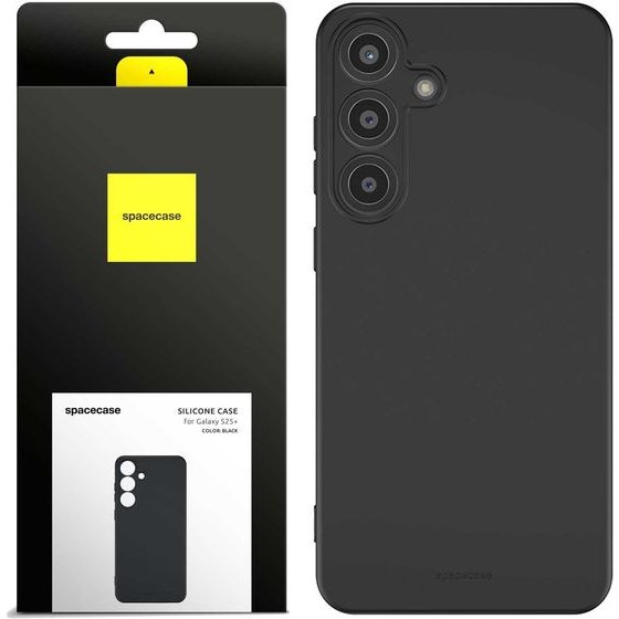 Spacecase Silicone Case 3.0 Galaxy S25+ black - (5905719114831)