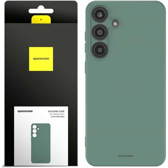 Spacecase Silicone Case 3.0 Galaxy S25+ dark green - (5905719114848)