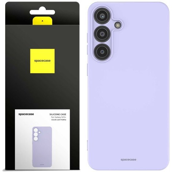 Spacecase Silicone Case 3.0 Galaxy S25+ light purple - (5905719114862)