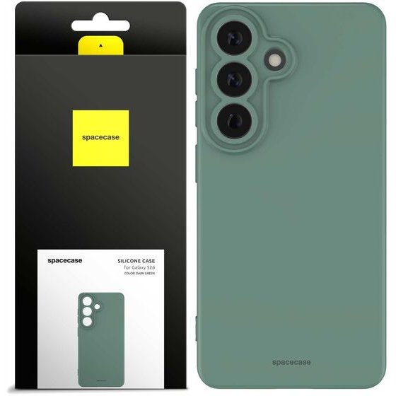 Spacecase Silicone Case 3.0 Galaxy S26 dark green - (5905719139759)