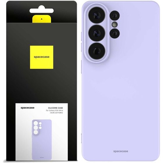 Spacecase Silicone Case 3.0 Galaxy S26 Ultra light purple - (5905719139803)