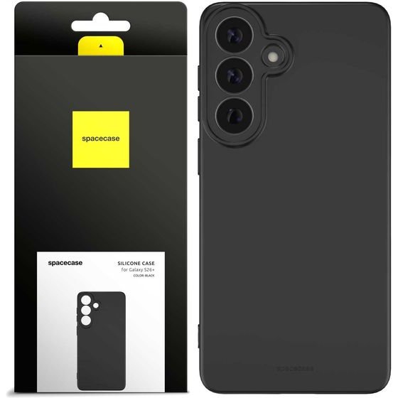 Spacecase Silicone Case 3.0 Galaxy S26+ black - (5905719139810)