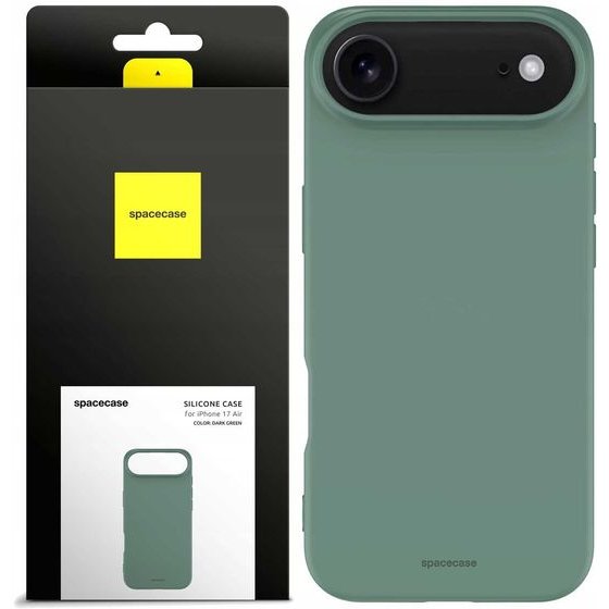 Spacecase Silicone Case 3.0 iPhone 17 Air dark green - (5905719131340)
