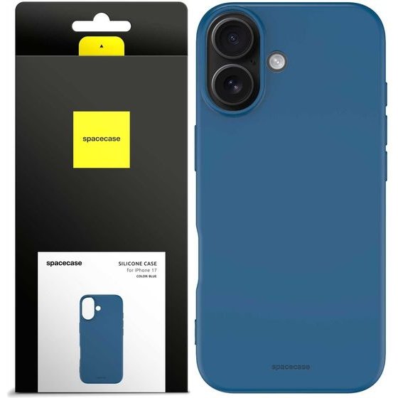 Spacecase Silicone Case 3.0 iPhone 17 blue - (5905719131319)
