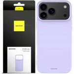 Spacecase Silicone Case 3.0 iPhone 17 Pro light purple - (5905719131395)
