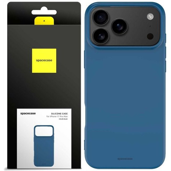 Spacecase Silicone Case 3.0 iPhone 17 Pro Max blue - (5905719131425)
