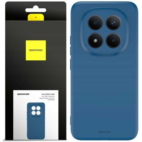 Spacecase Silicone Case 3.0 Poco M8 Pro/Note 15 Pro+ blue - (5905719138950)