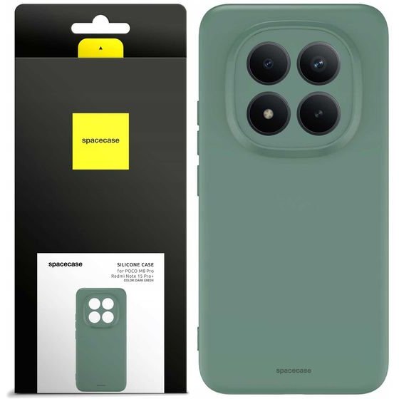 Spacecase Silicone Case 3.0 Poco M8 Pro/Note 15 Pro+ green - (5905719138943)