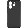 Spacecase Silicone Case 3.0 Redmi Note 14 4G black - (5905719119140)