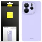Spacecase Silicone Case 3.0 Redmi Note 14 4G light purple - (5905719119171)