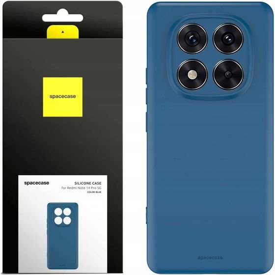 Spacecase Silicone Case 3.0 Redmi Note 14 Pro 5G blue - (5905719113636)