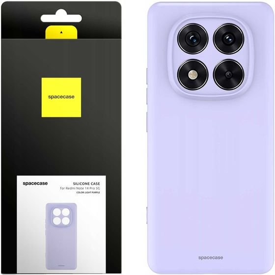 Spacecase Silicone Case 3.0 Redmi Note 14 Pro 5G purple - (5905719113629)