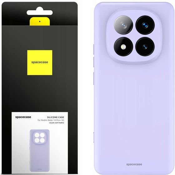 Spacecase Silicone Case 3.0 Redmi Note 14 Pro+ 5G purple - (5905719113667)