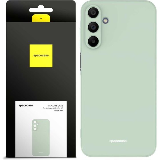 Spacecase Silicone Case Galaxy A15 4G / 5G mint - (5905719107543)