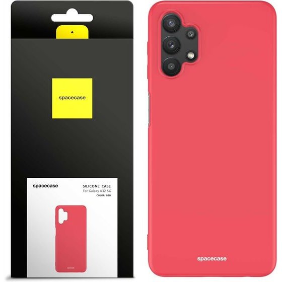 Spacecase Silicone Case Galaxy A32 5G red - (5905123432736)