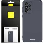 Spacecase Silicone Case Galaxy A33 5G black - (5905123432750)