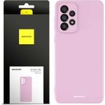 Spacecase Silicone Case Galaxy A33 5G lilac - (5905123432798)