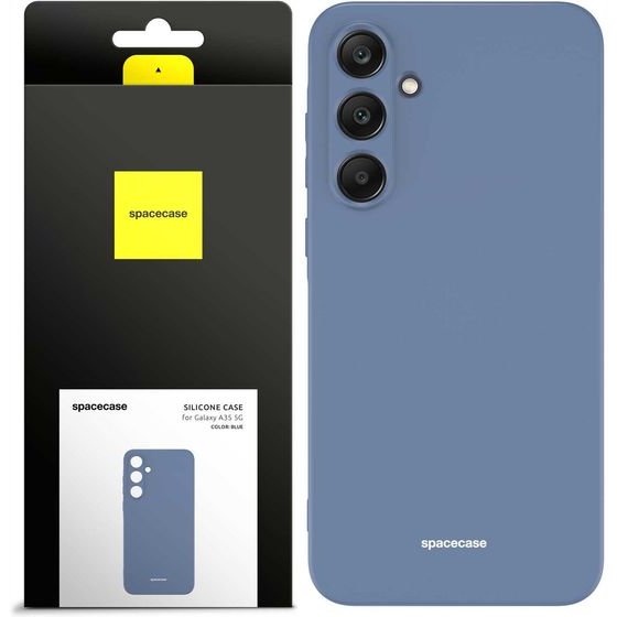 Spacecase Silicone Case Galaxy A35 5G blue - (5905719108465)