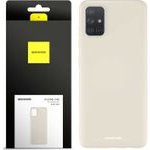 Spacecase Silicone Case Galaxy A51 bone - (5905123436253)