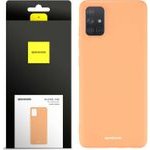 Spacecase Silicone Case Galaxy A51 orange - (5905123436284)