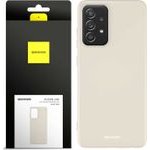 Spacecase Silicone Case Galaxy A52/A52s bone - (5905123436338)